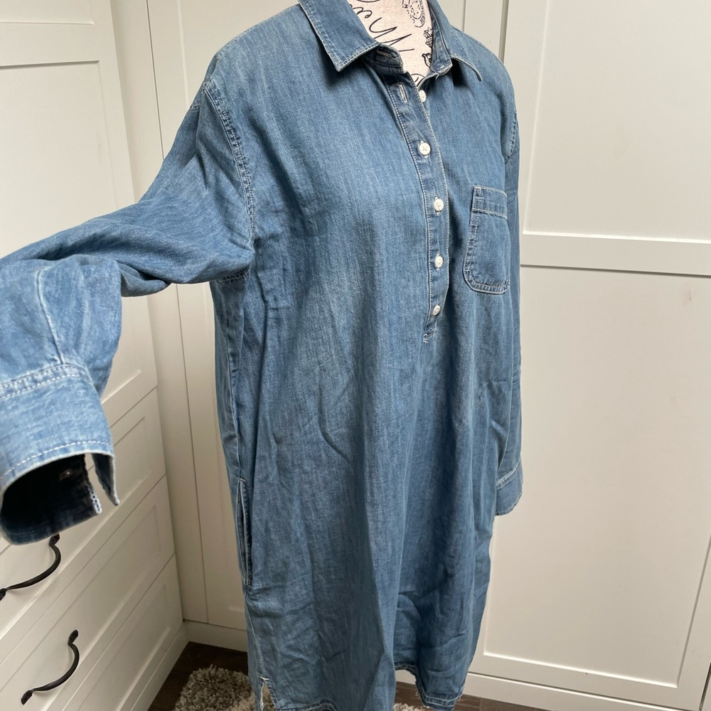 GAP Denim Shirtdress